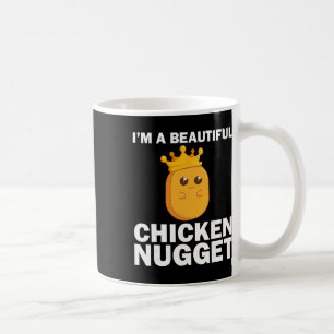 Cute Chicken Nugget Art For Women Girls Chicken Nu Coffee Mug