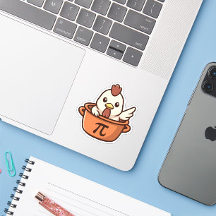 Cute Chicken Pi Pot Pun Funny Math Teacher