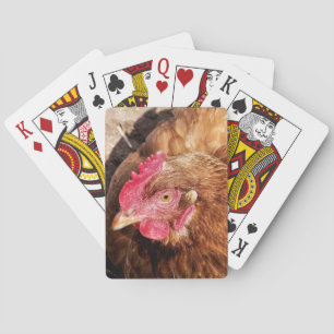 CUTE CHICKEN PLAYING CARDS