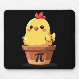 Cute Chicken Pot Pi Day Pie Math Teachers Lover 3. Mouse Pad