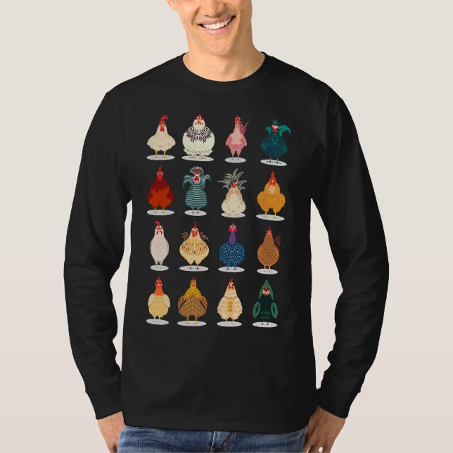 Cute Chicken   T-Shirt (Front)