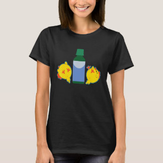 Cute Chicks Sleepy Chicken Meme T-Shirt