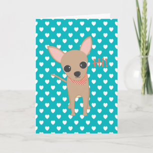 Cute Chihuahua Card