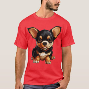 Cute Chihuahua Dog Dogs Chihuahuas 4 T-Shirt