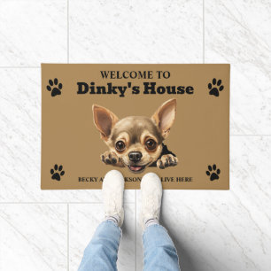 Cute Chihuahua Dog Doormat