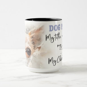 Cute Chihuahua Dog Mum Wrap Mug