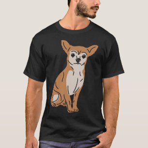 Cute Chihuahua Dog Puppy Funny Pet Animal Dog T-Shirt