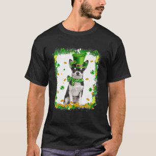 Cute Chihuahua Dog St Patricks Day Irish Shamrock T-Shirt