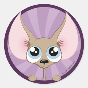 Cute Chihuahua Dog Sticker