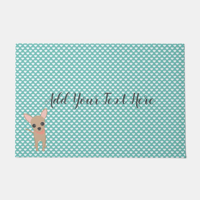 Cute Chihuahua Doormat (Front)