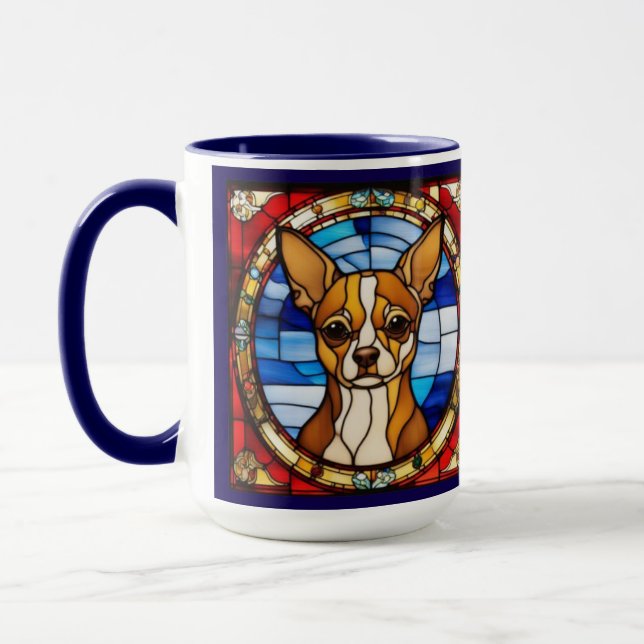 Cute Chihuahua Drinking Mug (Left)