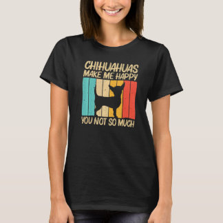 Cute Chihuahua For Men Women Chihuahua Pet Dog     T-Shirt