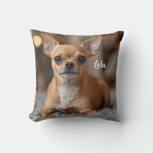Cute Chihuahua Personalized Cushion