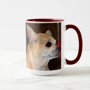 Cute Chihuahua puppy Portrait Mug