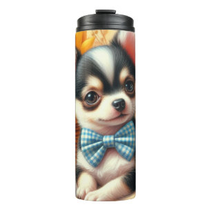 Cute Chihuahua Puppy Thermal Tumbler