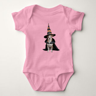 Cute Chihuahua Witch Infants' Baby Bodysuit