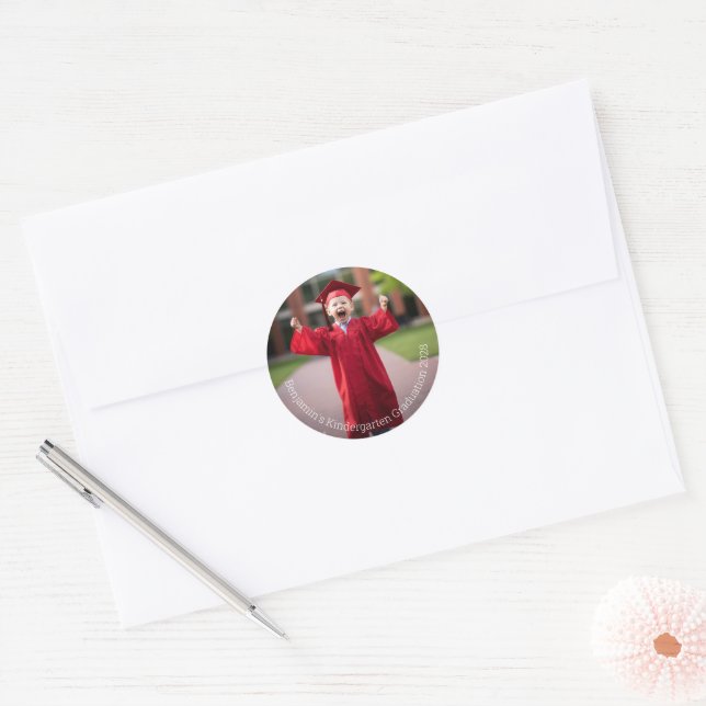 Cute Child Graduation Stickers (Envelope)
