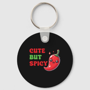 Cute Chilli Funny Cute But Spicy By  Key Ring