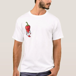 Cute Chilli Pepper Doctor Character T-Shirt
