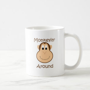 Cute chimp coffee mug