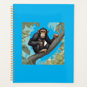 Cute Chimpanzee Planner