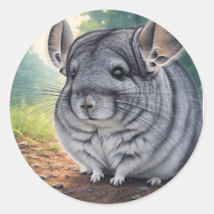 Cute Chinchilla Stickers