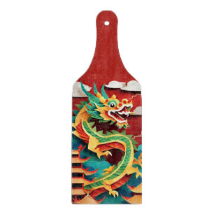 Cute Chinese New Year Dragon Zodiac Birthday CB1 Cutting Board