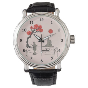 Cute Chinese Style Illustration Watch