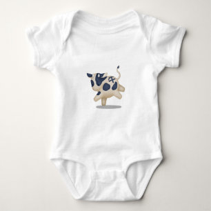 Cute Chinese Zodiac Ox Baby Bodysuit
