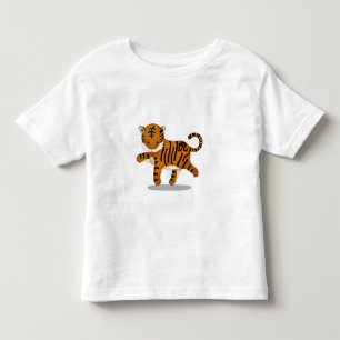 Cute Chinese Zodiac Tiger Toddler T-Shirt