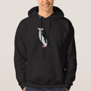 Cute Chinstrap Penguin Funny Antarctic Animal Love Hoodie