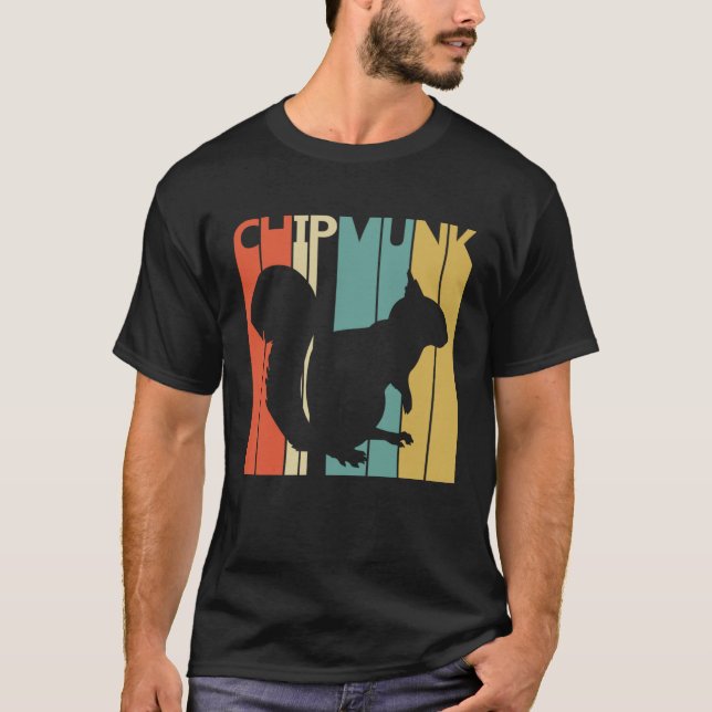 Cute chipmunk animal T-Shirt (Front)