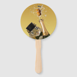 Cute Chipmunk Formal Celebration Hand Fan