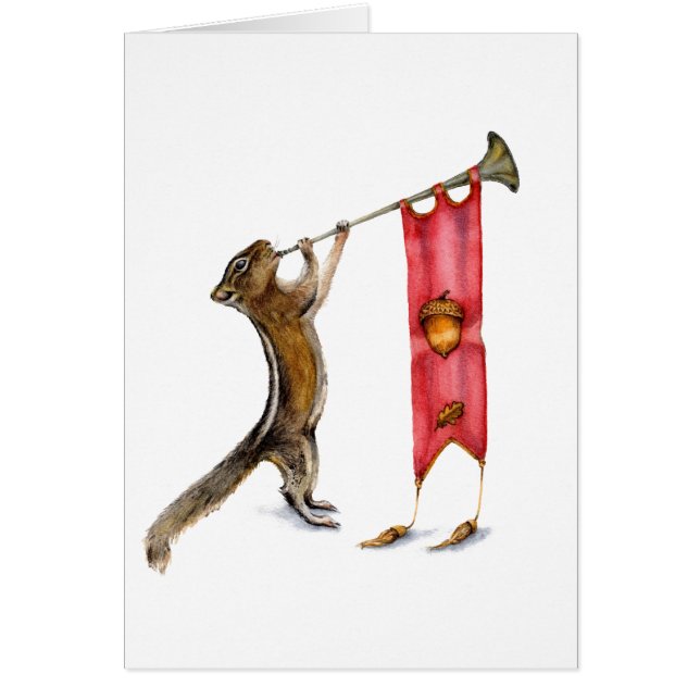 Cute Chipmunk Herald (Front)