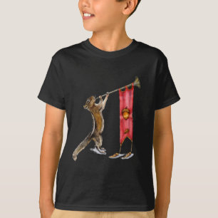 Cute Chipmunk Herald T-Shirt