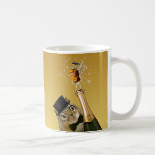 Cute Chipmunk New Year’s Eve Party Coffee Mug
