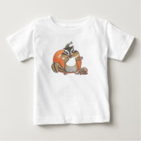 Cute Chipmunk (Squirrel) Pumpkin Baby T-shirt