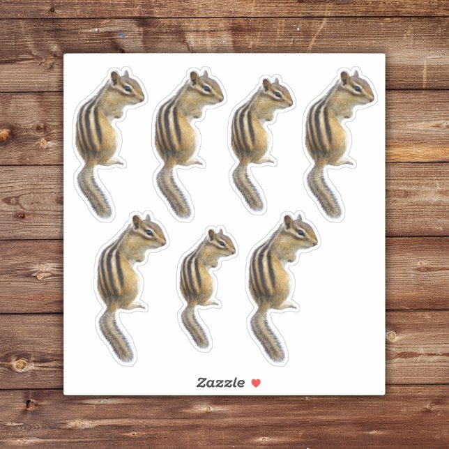 Cute Chipmunk Stickers (Cute Chipmunk Stickers)