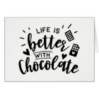 Cute Chocolate Addict - Hello, Thinking of you,