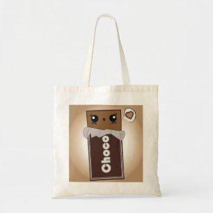 Cute Chocolate Bar Tote Bag