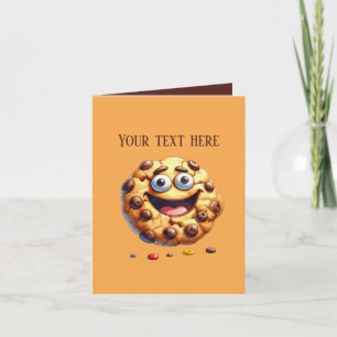 Cute chocolate chip cookie Bakery vendors  Card