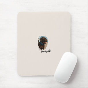 Cute Chocolate Labrador Dog – Bailey Pet Gift Mouse Pad