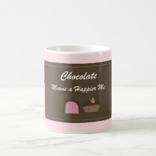 Cute Chocolate Saying Coffee Mug