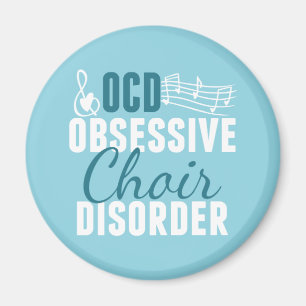 Cute Choir Obsessed Magnet