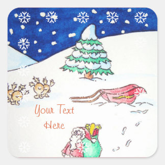 Cute chrhistmas santa Sticker