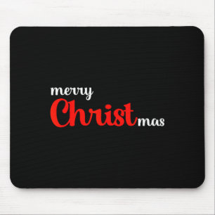 Cute Christian Christmas Shirt Faith Based Holiday Mouse Pad