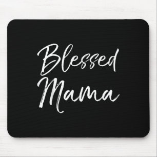 Cute Christian Mom Mother's Day Gift From Kids Ble Mouse Pad