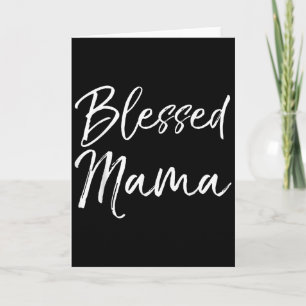 Cute Christian Mum Mother's Day Gift From Kids Ble Card