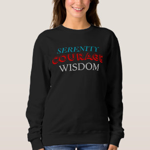 Cute Christian   Serenity Prayer Sweatshirt
