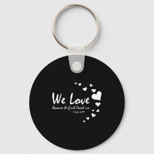 Cute Christian Valentines Day Women Bible Verse He Key Ring